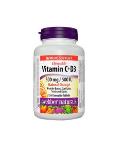 Webber Naturals - Immune Support Vitamin C+D3