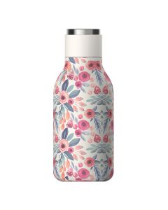 Asobu - Urban Insulated and Double Walled Stainless Steel Bottle - Floral