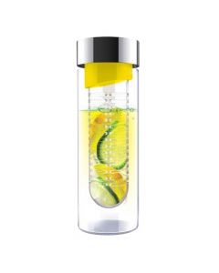 Asobu - Flavor It Glass Water Bottle With Fruit Infuser Yellow