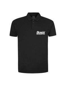 Basix - Polo Shirts - Polyester Black