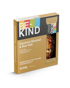 Be Kind - Nut Bar - Caramel Almond & Sea Salt - Pack of 3