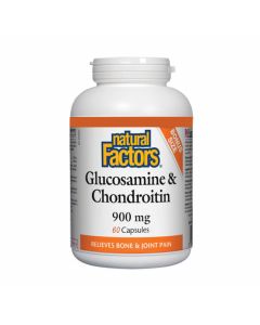 Natural Factors Glucosamine & Chondroitin Sulfate 900 mg