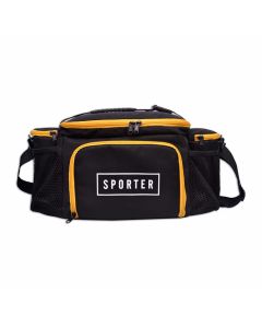 Sporter - 6 Meal Bag - Black/Yellow