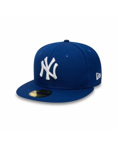 New Era - MLB Basic NY Yankee Cap - Light Royal/Optic White