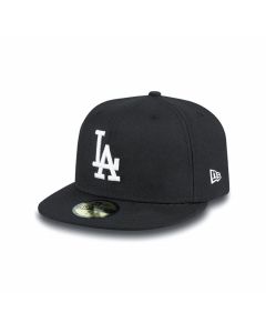 New Era - MLB Basic La Dodgers Cap - Black/Optic White