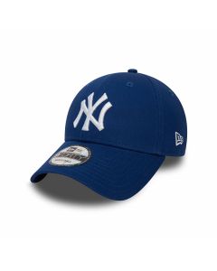 New Era - 9 Forty League Basic NY Yankee Cap - Light Royal/Optic White