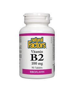 Natural Factors - Vitamin B2 Riboflavin 100mg