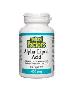 Natural Factors Alpha-Lipoic Acid 400 mg