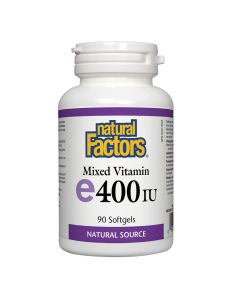 Natural Factors Mixed Vitamin E 400 IU Natural Source