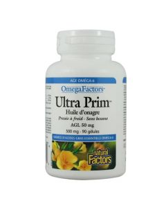 Natural Factors Ultra Prim Evening Primrose Oil 500 mg