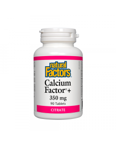 Natural Factors Calcium Factor+ 350mg