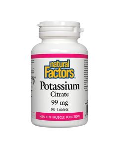 Natural Factors - Potassium Citrate 99mg