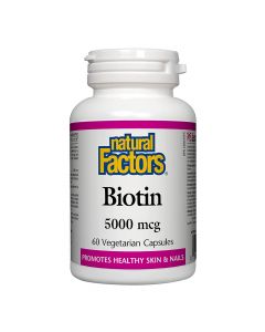 Natural Factors - Biotin 5000mcg