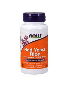 Now Red Yeast Rice 600 mg with CoQ10 30 mg