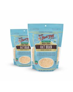 Bobs Red Mill Organic Oat Bran Cereal - Box of 2