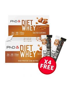 PhD Nutrition - Diet Whey Bar - Box of 12 offer