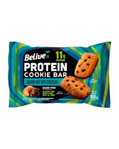 BeLive - Protein Cookie Bar - Cashew Nut With Chocolate