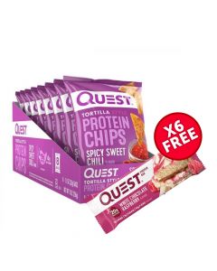 Quest Nutrition - Tortilla Style Protein Chips - Box of 8 offer