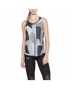 Under Armour - Speed Stride Printed Tank - Black/Reflective