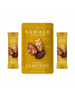 Sahale Snacks Honey Almonds Glazed Mix - Box of 3