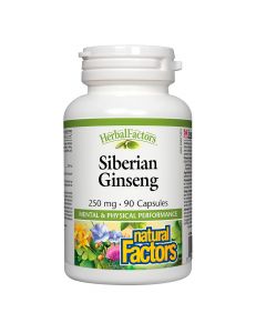 Natural Factors Siberian Ginseng 250 mg