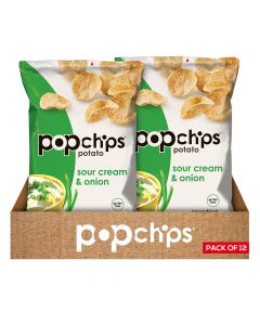 Popchips Potato Chips - Box of 12