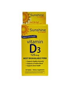 Sunshine - Vitamin D-3 125 mcg