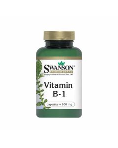 Swanson Vitamin B-1 (Thiamin) 100mg