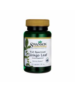 Swanson Full-Spectrum Ginkgo Leaf 60 mg
