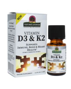Natures Answer - Liquid Vitamin D3 & K2