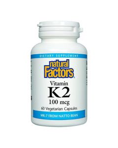 Natural Factors Vitamin K2 100 mcg