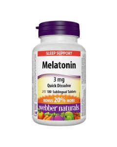 Webber Naturals - Sleep Support Melatonin