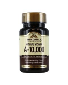 Windmill Natural Vitamins - Natural Vitamin A-10,000
