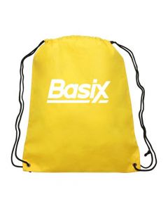 Basix - Drawstring Bag - Dark Yellow