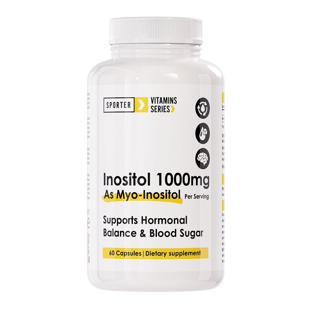 Sporter - Inositol 1000mg - As Myo-Inositol - Vitamin B : Sporter ...