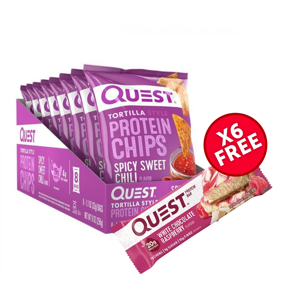 Quest Nutrition - Tortilla Style Protein Chips - Box of 8 offer