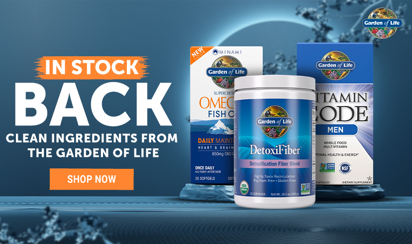 vitamins - Garden of life back in stock - en