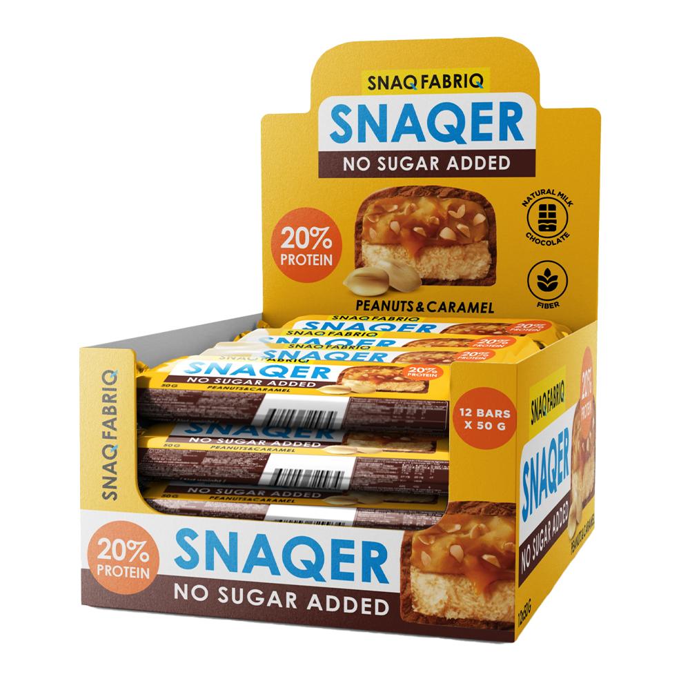 SnaQ FabriQ - SNAQER Bar - Box of 12