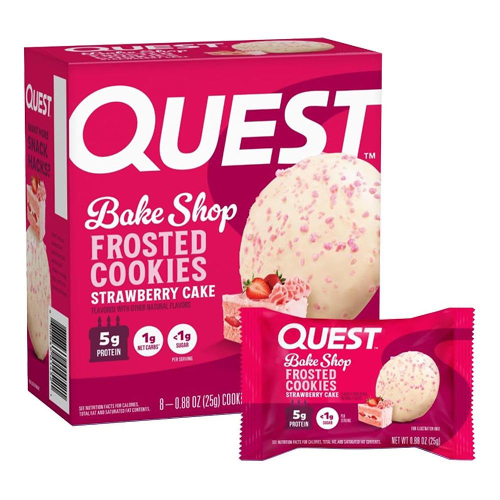 Quest Nutrition - Frosted Cookie Cake - Box of 8