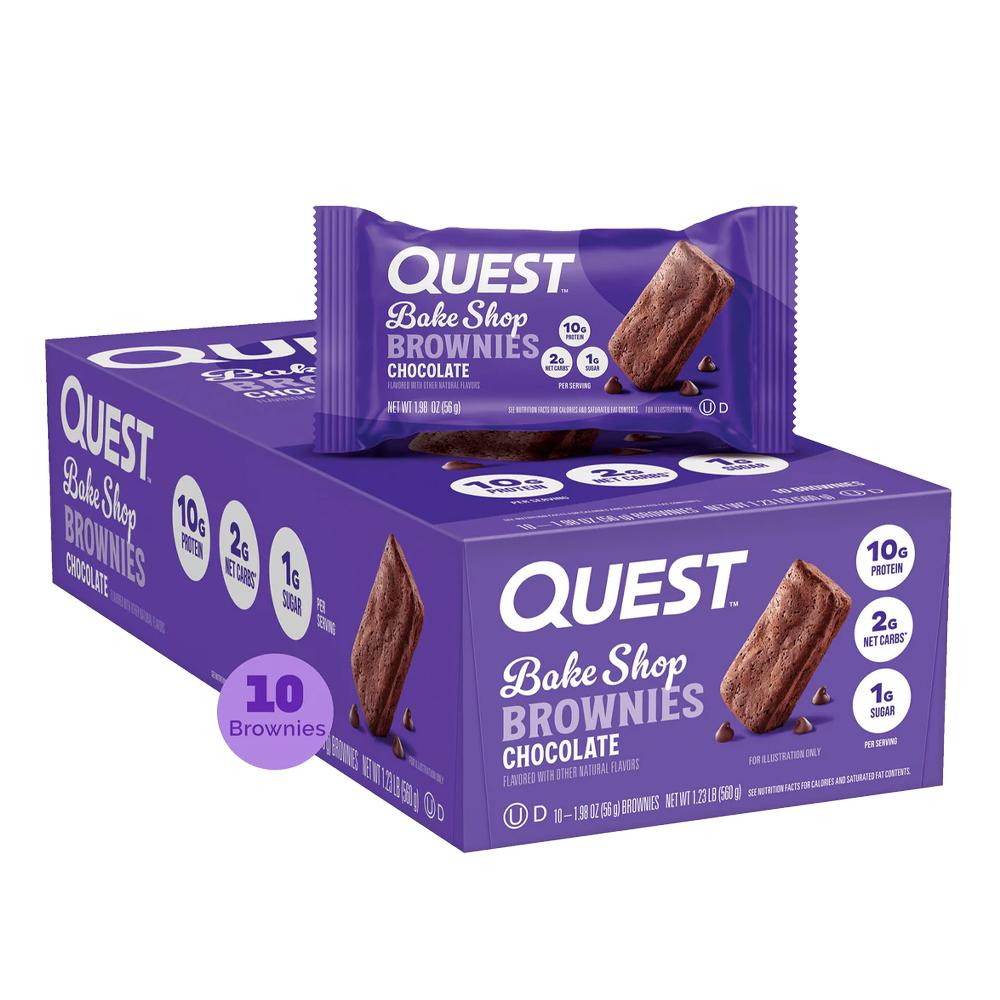 Quest Nutrition - Bake Shop Brownie - Box of 10