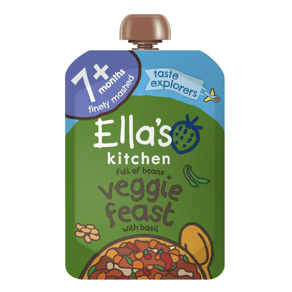 Ellas Kitchen - Organic Full Of Beans Veggie Feast With Basil Baby Pouch